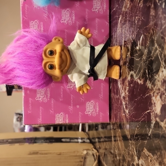 2 vintage Karaye and Scottland Troll dolls - Picture 2 of 6